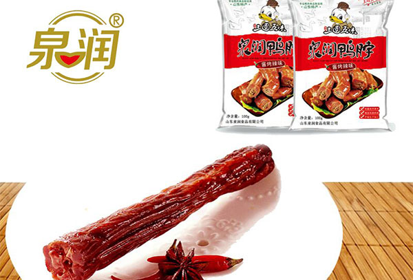 100g辣味鸭脖